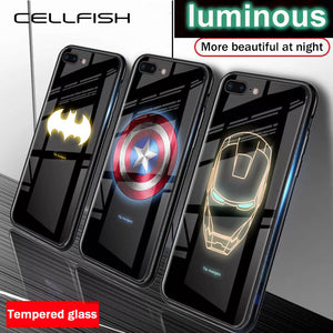 Marvel Avengers Luminous Tempered Glass Case