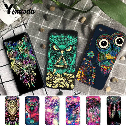 Yinuoda Owl and Dream Catcher Phone Case