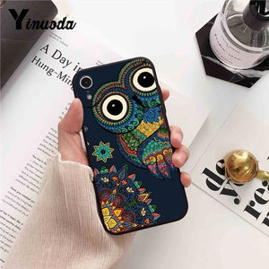 Yinuoda Owl and Dream Catcher Phone Case