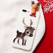 Load image into Gallery viewer, Christmas Cartoon Deer Case For iPhone