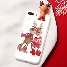 Load image into Gallery viewer, Christmas Cartoon Deer Case For iPhone