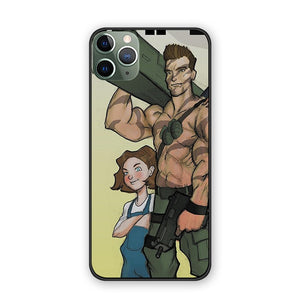 Arnold Schwarzenegger movie Commando Back case