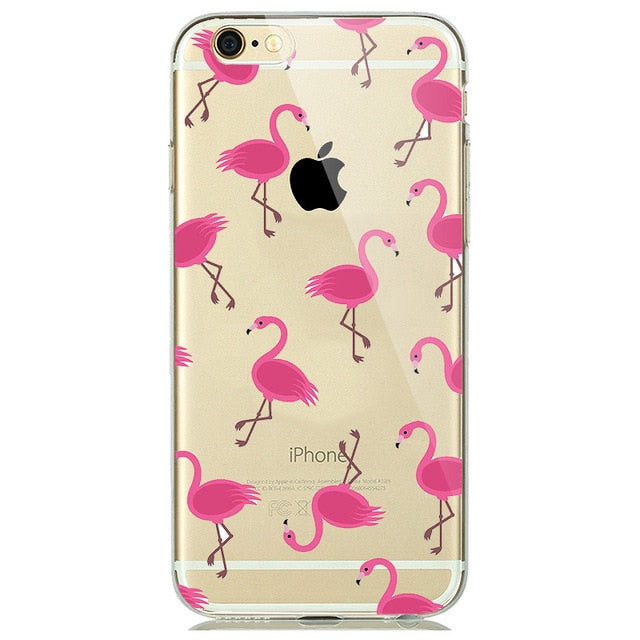 Funny Cute Flamingo Ghost Case