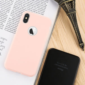 THREE-DIAO Candy Soft TPU phone cases