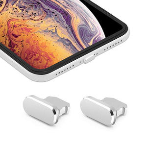 Aluminum Material Anti Dust Plug Charging Port for iPhone