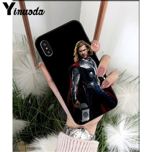 Yinuoda Marvel movie thor DIY Painted Phone Accessories Case